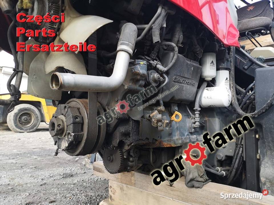 Massey Ferguson 6616 części skrzynia biegów oś Byków
