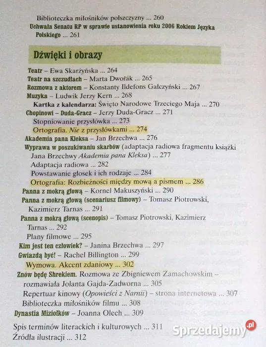 Jutro pójdę w świat Język polski kl 5 Hanna sprzedam