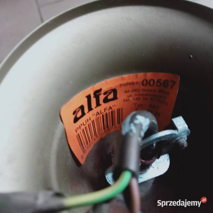 Lampa sufitowa szklana Zabrze