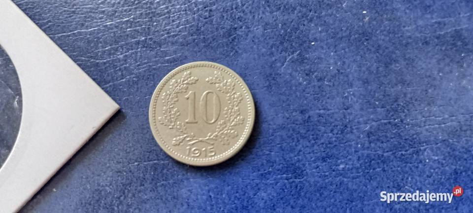 Stare monety 10 halerzy 1915 Austria podkarpackie Lesko sprzedam