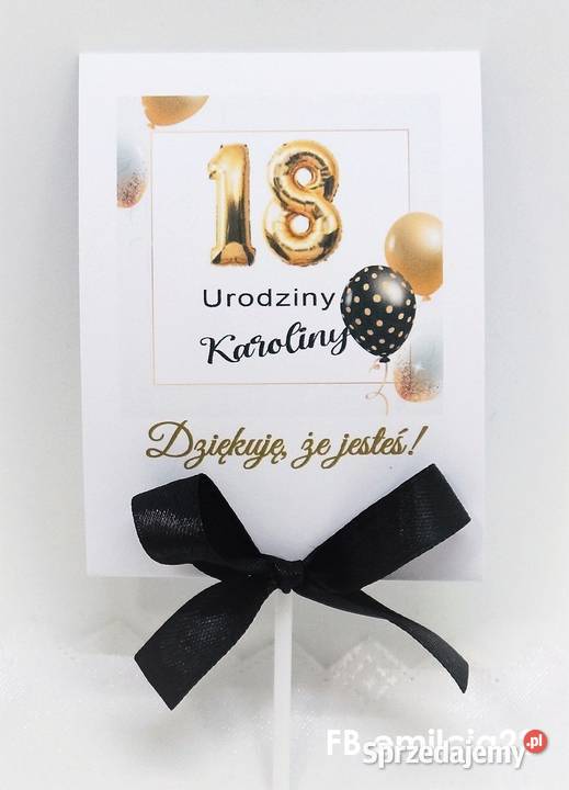 Lizak Prezent Podziękowanie Gości z okazji sprzedam