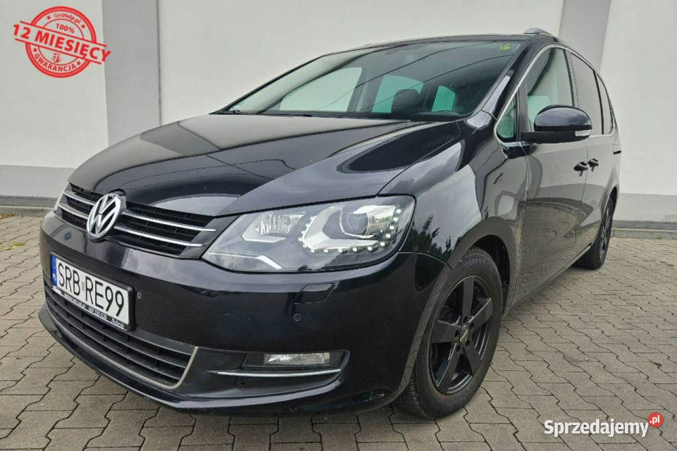 Volkswagen Sharan DSG Panorama Ksenony Skóry autoalarm Rybnik sprzedam