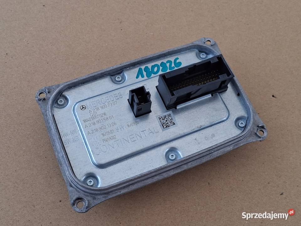MERCEDES W166 W212 W218 PRZETWORNICA MODUŁ lubuskie Bieleń