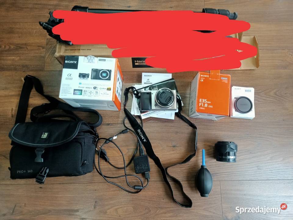 Sony Alpha A6000 ILCE6000L przebieg 7537 Dąbcze