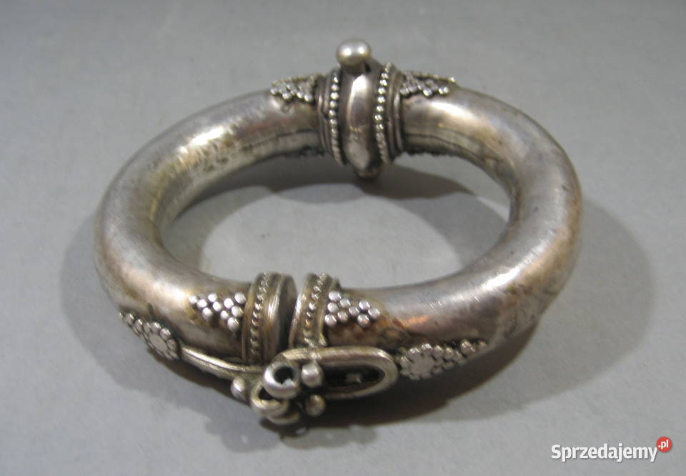 Bransoleta Orientalna Srebrna 121 gr Warszawa