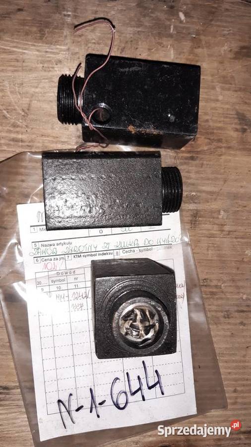 Zawór hydrauliczny do wywrotu zwrotny z kulką Brzozówka