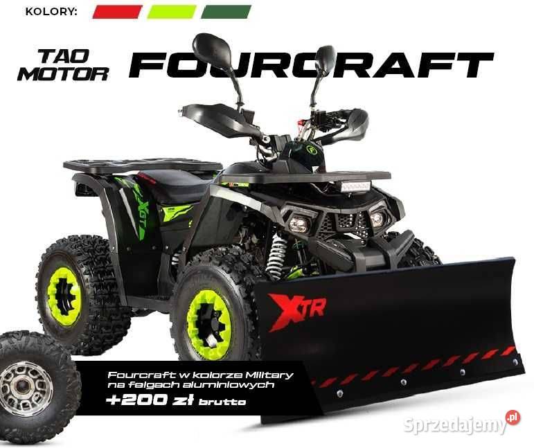 Quad FourCraft 125 Alufelgi Mega Full XXL 14 wielkopolskie Rakoniewice