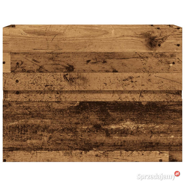 Szafka łazienkowa stare drewno 60x385x45