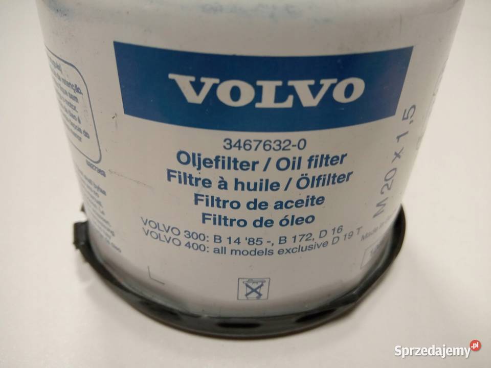 FILTR OLEJU VOLVO 340 360 440 460 480 wielkopolskie Nowy Tomyśl