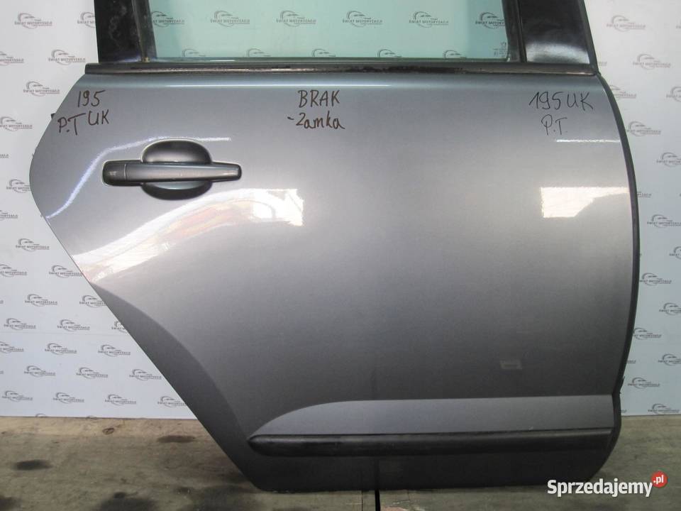 PEUGEOT 3008 I 11r drzwi prawe tył osobowe