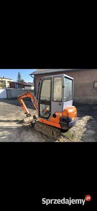 HITACHI EX16 Mini Koparka 2002 Gotowa do Pracy
