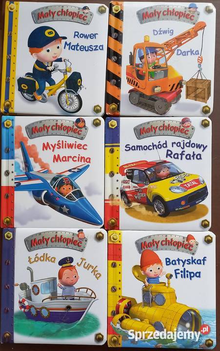 Książeczki Mały chłopiec 19 sztuk Krężnica Okrągła