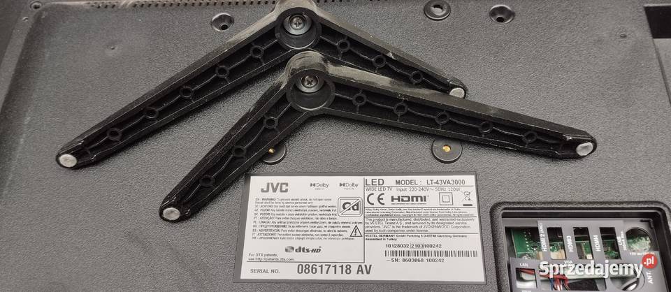 JVC LT43VA3000 Częsci kujawsko-pomorskie Bydgoszcz