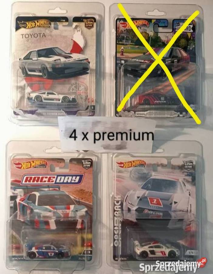 Hot Wheels Premium zestaw 3 x premium stan Jaworzno