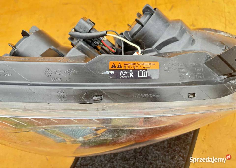 RENAULT KOLEOS LAMPA PRAWA PRAWY PRZÓD BIXENON Lampy przednie Radom sprzedam