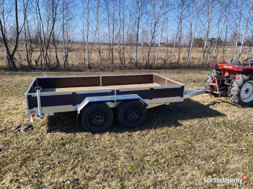Przyczepka sam dwuosiowa Rok produkcji 1991