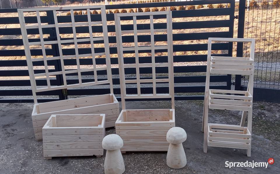 Meble ogrodowe studnie ogrodowe leżaki grzybki z Rakszawa