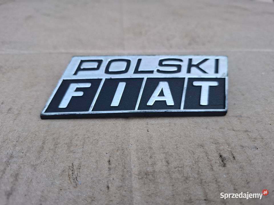 Emblemat znaczek logo Polski Fiat 126p Maluch