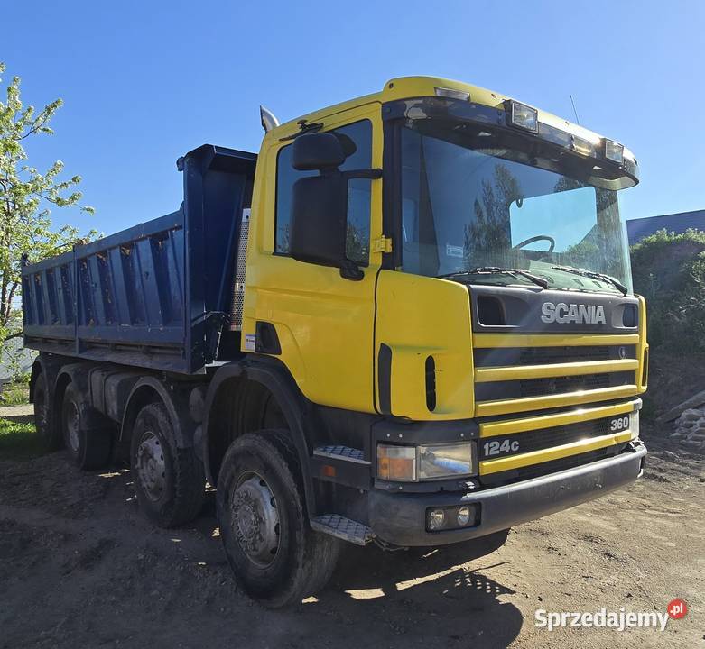 Scania 8x6 3stronny wywrot Dąbrowa Białostocka