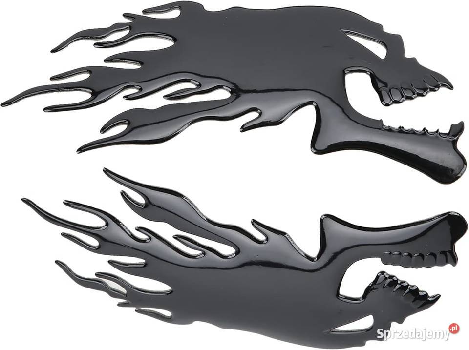 Naklejki czacha na motocykl motor quad rower Sosnowiec sprzedam