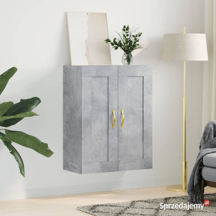 Szafka wisząca szarość betonu 695x34x90 WM835014 Warszawa