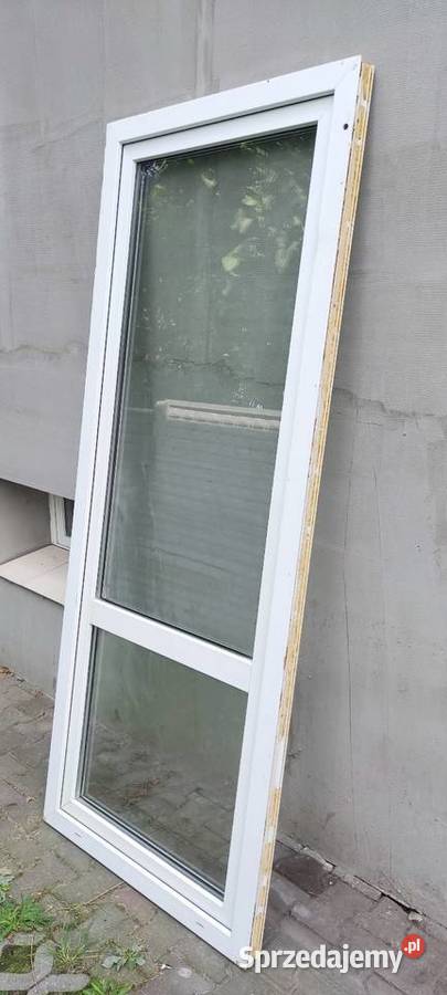 Drzwi balkonowe 88x221 z roletą zewnętrzną Rybnik