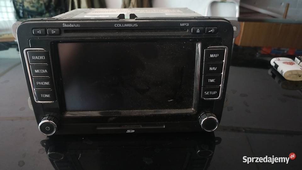 Radio Skoda Superb uszkodzone Tomaszów Mazowiecki