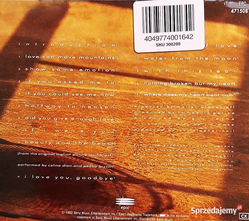 Wspaniały Album CD Celine Dion CD Nowa mazowieckie Warszawa sprzedam