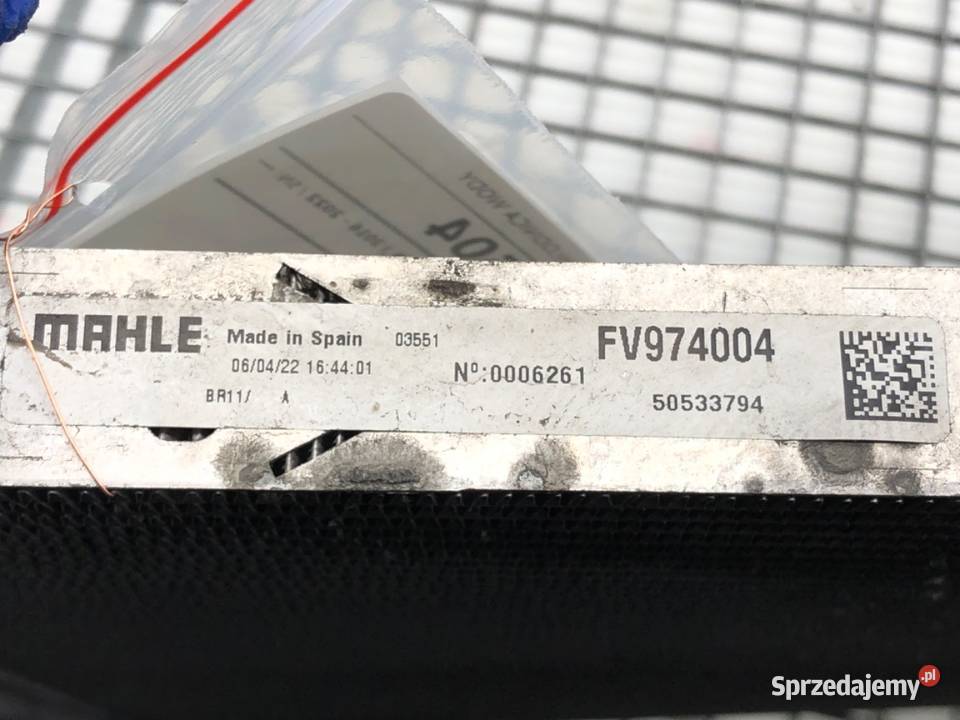 DODATKOWA CHŁODNICA WODY ALFA STELVIO 20 280 Chłodnie wody