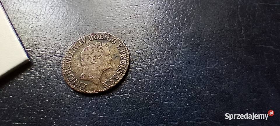 Stare monety 12 srebrnego grosza 1851 A Niemcy Numizmatyka podkarpackie Lesko