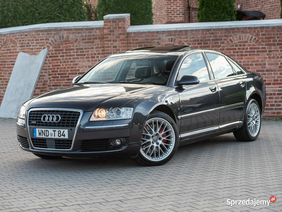 Audi A8 42i V8 350 250 Opłacona D3 20022010 napęd 4x4 Zwoleń