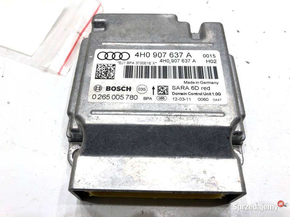 SENSOR AIRBAG AUDI A8 D4 4H0907637A 0918 CZUJNIK
