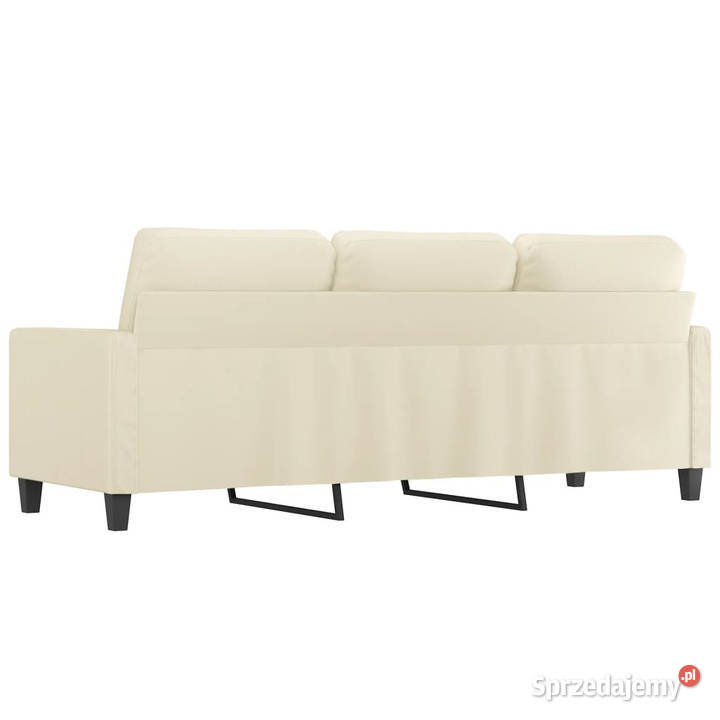 3osobowa sofa kremowa 180 sztuczna skóra Warszawa sprzedam