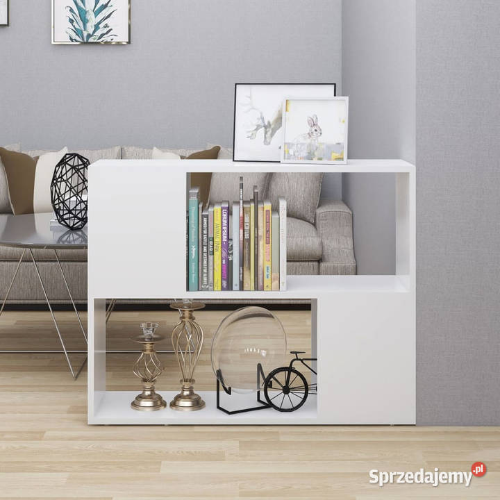 Szafka TV biała 80x24x63 materiał drewnopochodny Warszawa