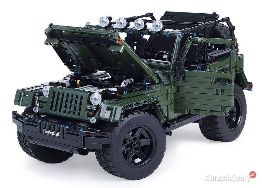 Mould King 13124D JEEP WRANGLER OFFROAD RUBICON Milanówek