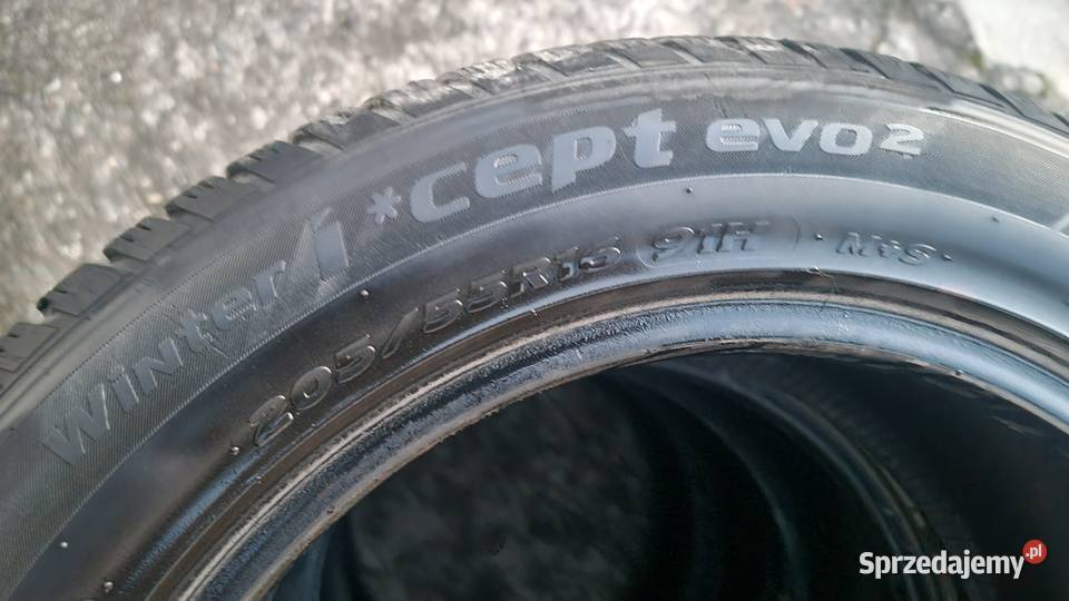 4x HANKOOK 205 55 r16 zima opony Kraków sprzedam