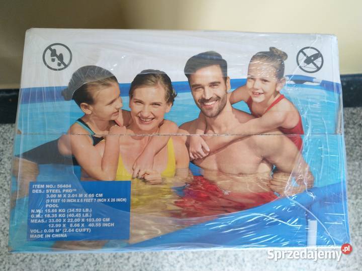 NAJTANIEJ Basen Stelażowy 300 x 201 x 66 Na Baseny i oczka wodne sprzedam