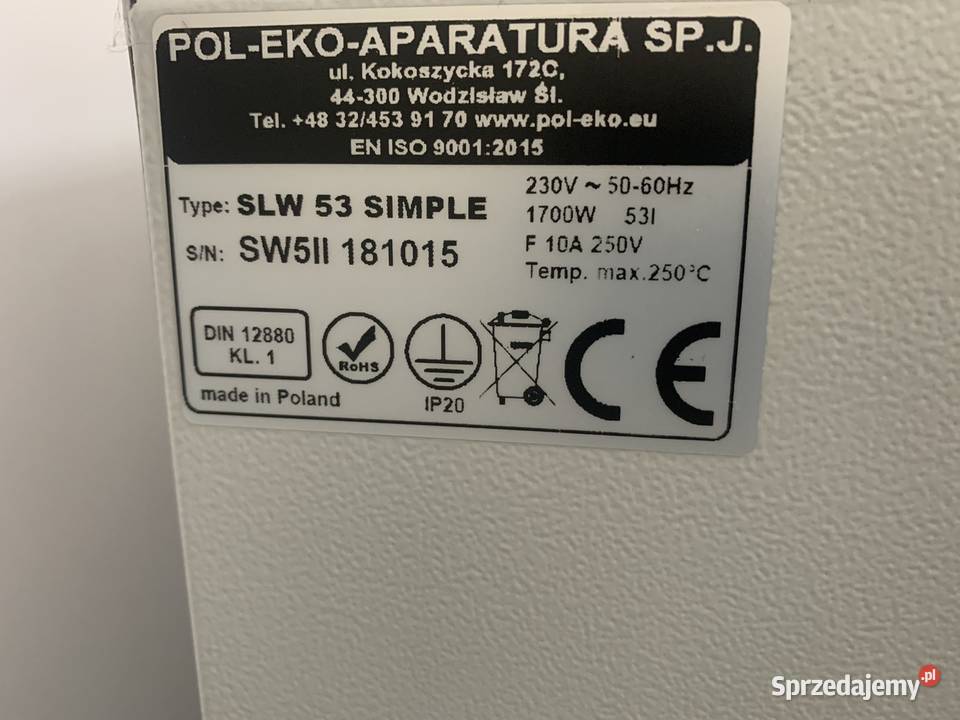 SUSZARKA LABORATORYJNA Opole