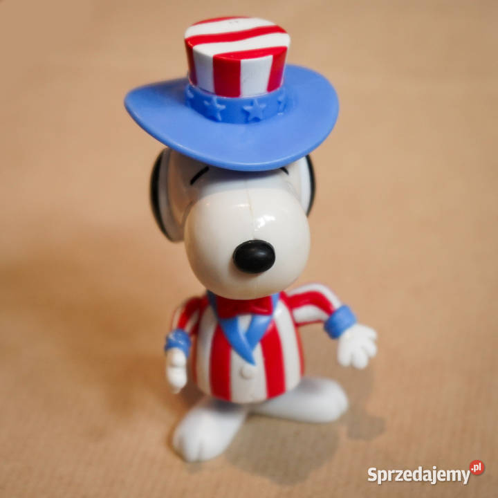 Figurki Snoopy 7 z Happy Meal McDonalds również Warszawa