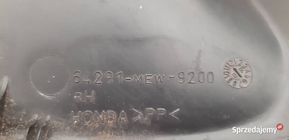 HONDA NT700V WLOT POWIETRZA PRAWY WYPEŁNIENIE Trzciel