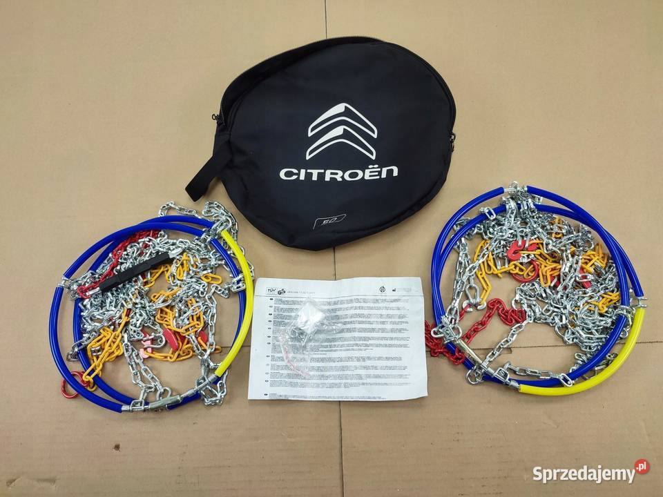 ŁAŃCUCHY ŚNIEGOWE 1 PARA CITROEN KNS50 13 16 Pozostałe