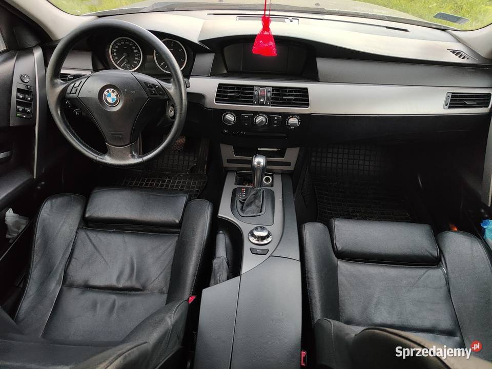 BMW e61 525d 25D CHIP 211 2004r Automat Skóra czujnik parkowania Bogoria