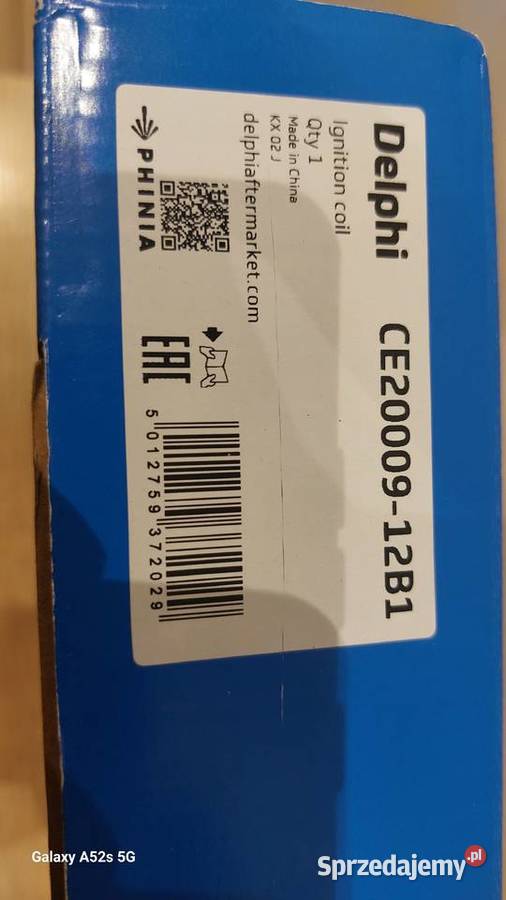 cewka zapłonowa Delphi CE2000912B1 ASTRA VECTRA Lublin