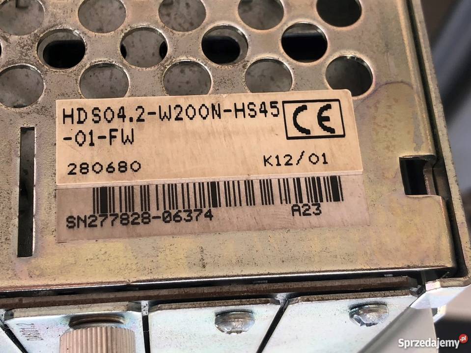 HDS042 W200N HS45 01 FW Indramat Rexroth Nowy Tomyśl