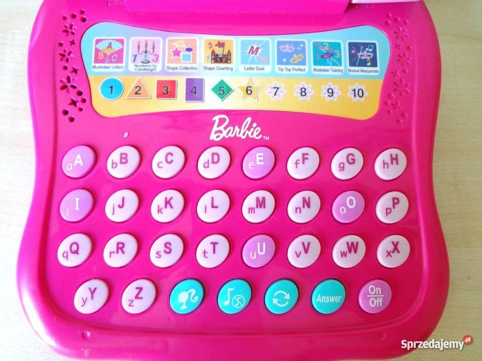 Edukacyjny laptop LCD dziecka Barbie Mosqueteira kujawsko-pomorskie sprzedam