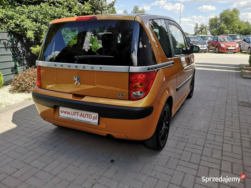 Peugeot 1007 14 Benzyna 73 Klimatronik Automat ASR (kontrola trakcji)