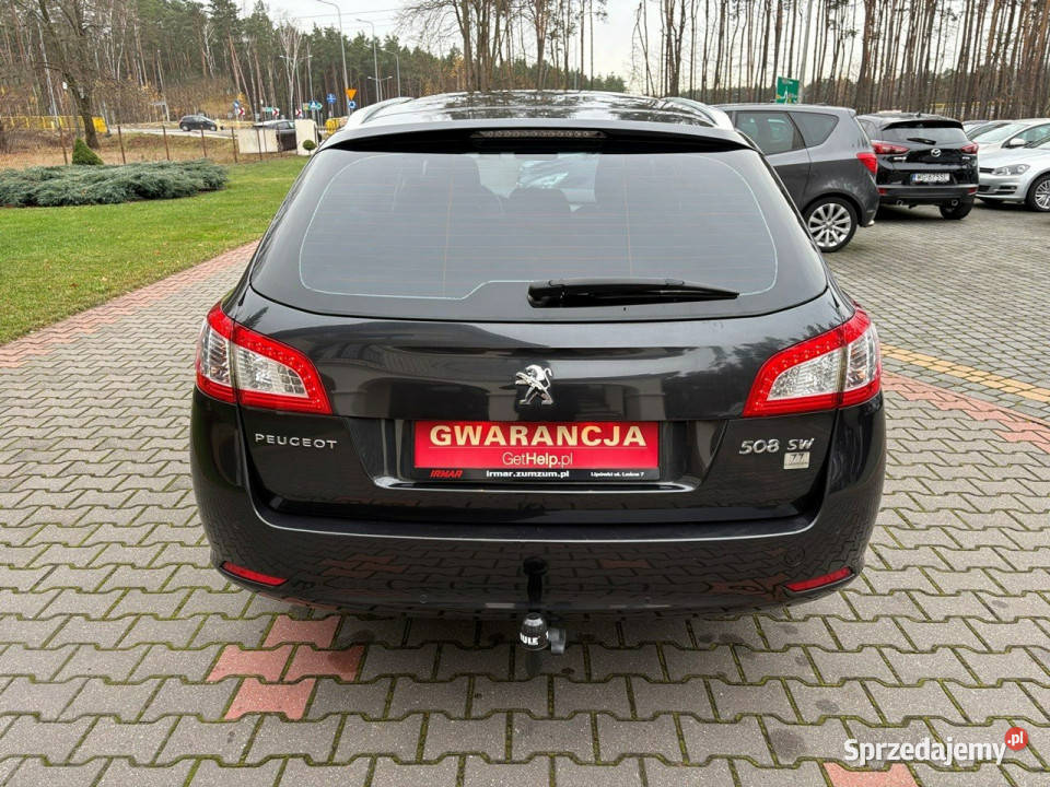 Peugeot 508 SW 16 turbo 156 Panorama dach Hak szary sprzedam