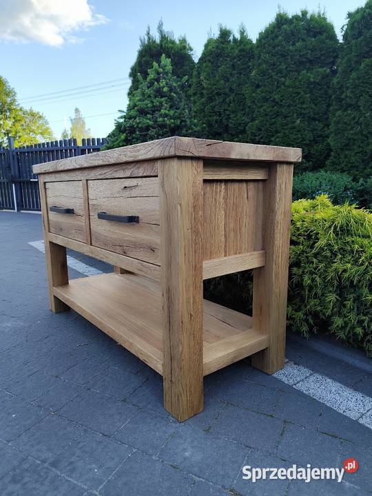 Komoda szafka łazienkowa rustykalna dębowa 50cm Zduńska Wola