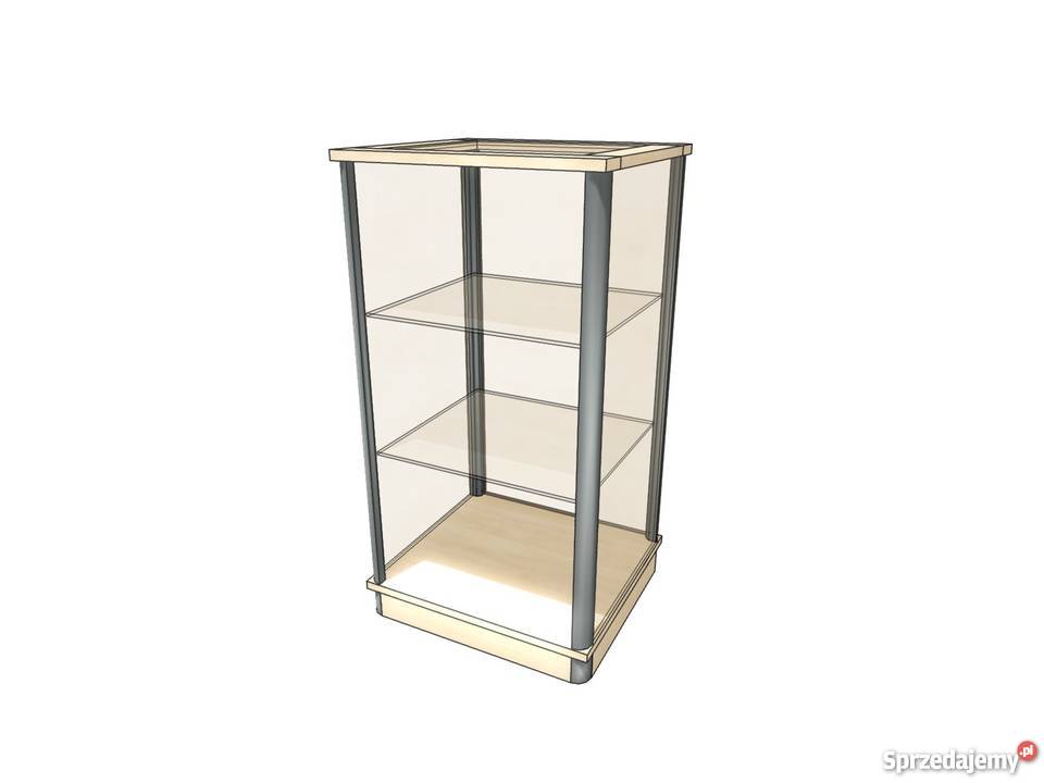 Oszklona gablota sklepowa meble sklepowe gabloty Nowy Dwór Mazowiecki