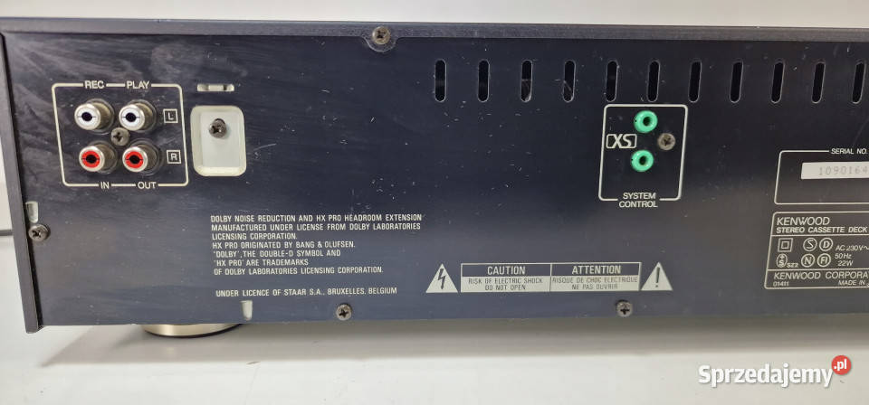 Magnetofon Cassette Deck Kenwood KX3030 KX 3030 Międzychód